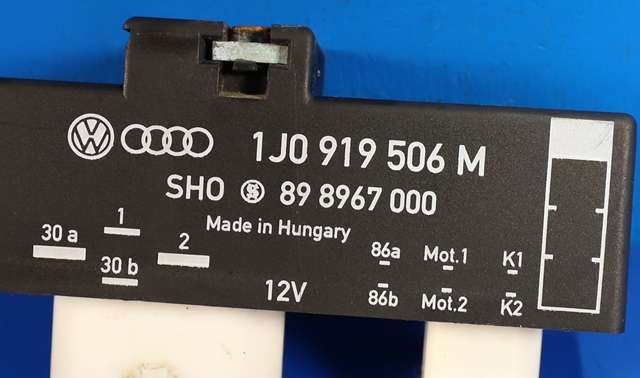 Rele kjølevifte til VW Polo 2009-2014 (Type V, Fase 1)  (VAG|1J0 919 506 M|)