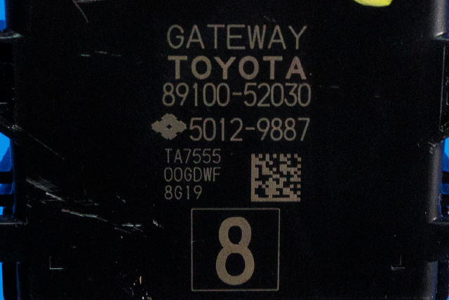 Styreenhet diverse til Toyota Yaris 2014-2020 (Type III, Fase 2) (TOYOTA|89100-52030|)