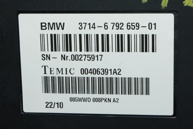 Styreenhet diverse til BMW X6 2008-2014 (E71/E72) (E71/E72) (BMW|6 792 659|)