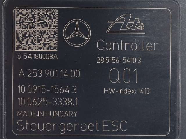 ABS sentral til Mercedes C-Klasse, Coupe/Cab 2015-2018 (Fase 1) (C205) (C205) (MERCEDES|A 253 431 28 00|A 253 901 14 00|)