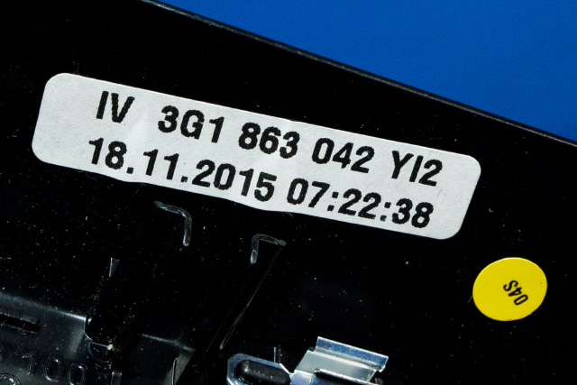Dashbord diverse til VW Passat 2015-2019 (Fase 1) (B8) (B8) (VAG|3G1 863 042|)