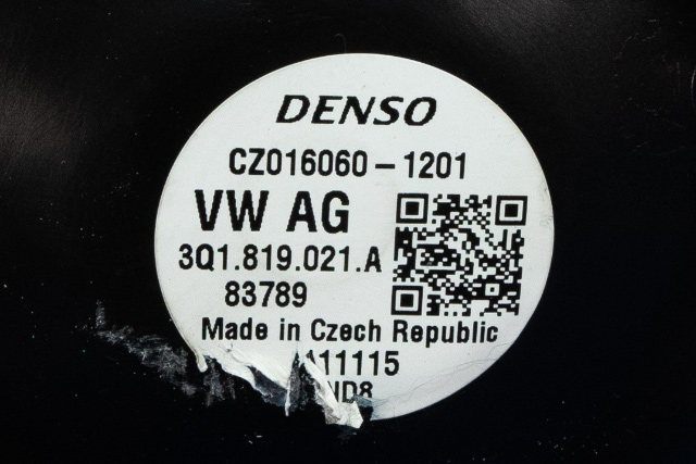 Varmeapparat motor til VW Passat 2015-2019 (Fase 1) (B8) (B8) (VAG|3Q1 819 021 A|)