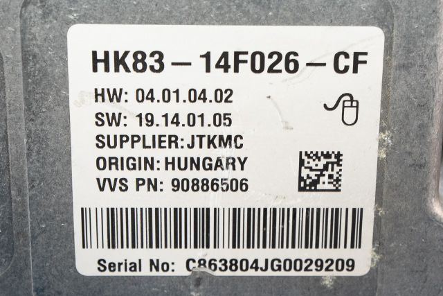 Styreenhet parkering til Jaguar XF 2015-->> (X260) (X260) (JAGUAR|HK83-14F026-CF|)