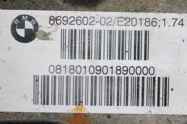 Kardang klokke bak til BMW X1 2015-2022 (F48) (F48) (BMW|8 692 602|)