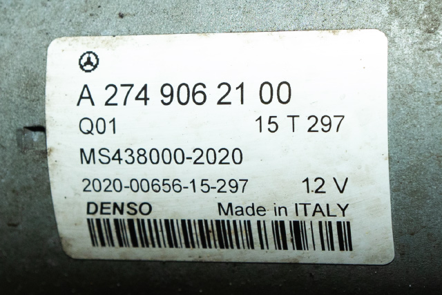 Starter til Mercedes C-Klasse, Coupe/Cab 2015-2018 (Fase 1) (C205) (C205) (DENSO|438000-2020|A 274 906 21 00|)