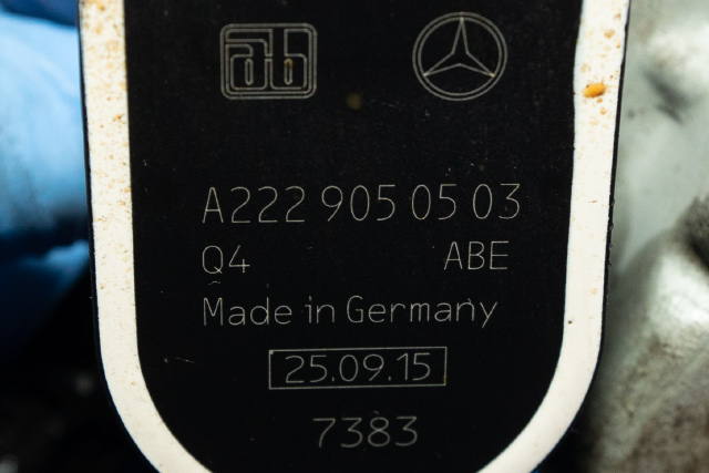 Sensor nivå til Mercedes C-Klasse, Coupe/Cab 2015-2018 (Fase 1) (C205) (C205) (MERCEDES|A 222 905 05 03|)