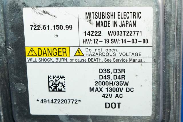 Styreenhet xenon/ballast til Volvo V40 2012-2019 (MITSUBISHI|W003T22771|)