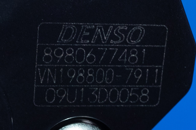 Pedal gass til Isuzu D-Max 2017-2020 (Type II, Fase 2)  (DENSO|198800-7911|8980677481|)