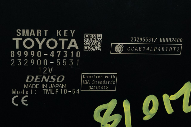 Styreenhet nøkkelfri/keyless til Toyota Prius +7 2012-2020 (Type III) (stasjonsvogn) (stasjonsvogn) (TOYOTA|89990-47310|)