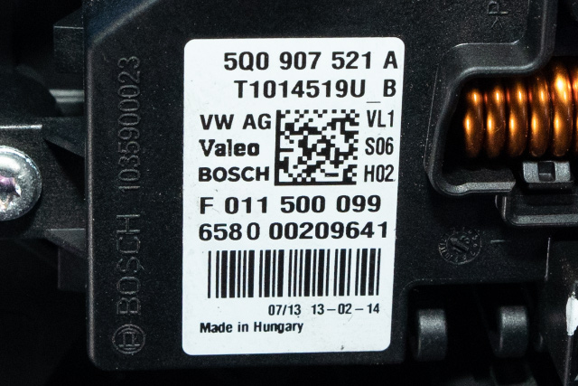 Varmeapparat motor til VW Golf VII 2012-2017 (Fase 1)  (VAG|5Q1 819 021 B|)