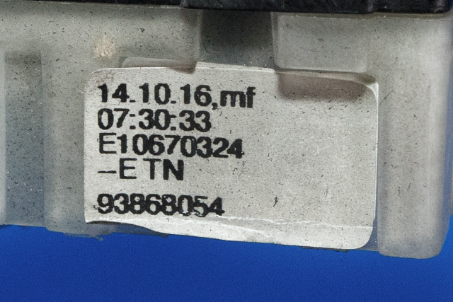 Bryter blink til Opel Vivaro B 2014-2019 (GM|93 868 054|)