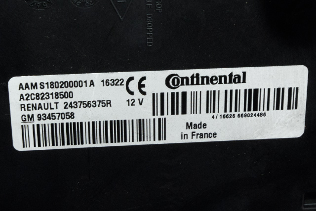 Styreenhet diverse til Opel Vivaro B 2014-2019  (GM|93 457 058|)
