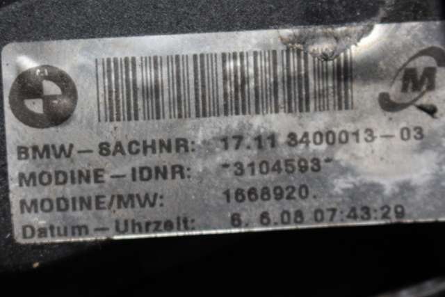 Radiator (automat gir) til BMW X3 2007-2010 (Fase 2) (E83) (E83) (BMW|17.11-3 400 013|)