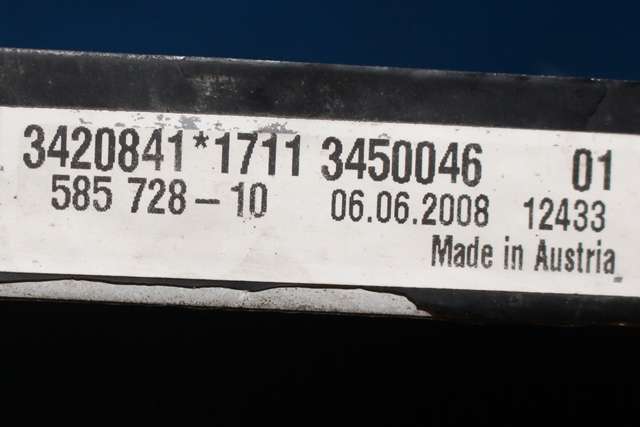 Aircondition radiator til BMW X3 2007-2010 (Fase 2) (E83) (E83) (BMW|17.11-3 450 046|)