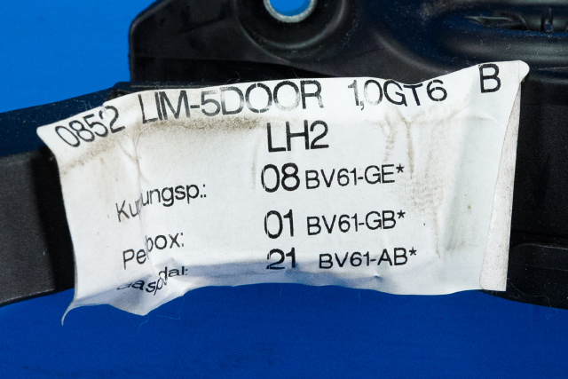 Pedal gass til Ford Focus 2011-2014 (Type III, Fase 1)  (FORD|BV61-9F836-AB|)