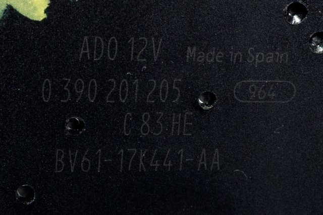 Viskermotor bakrute til Ford Focus 2011-2014 (Type III, Fase 1) (BOSCH|0 390 201 205|BV61-17K441-AA|)