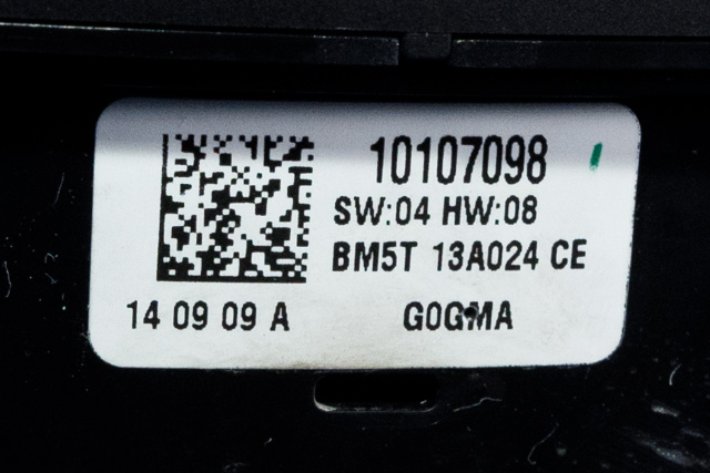 Bryter lys til Ford Focus 2011-2014 (Type III, Fase 1)  (FORD|BM5T-13A024-CE|)