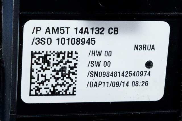 Bryter ruteheis førerdørspanel til Ford Focus 2011-2014 (Type III, Fase 1) (FORD|AM5T-14A132-CB|)