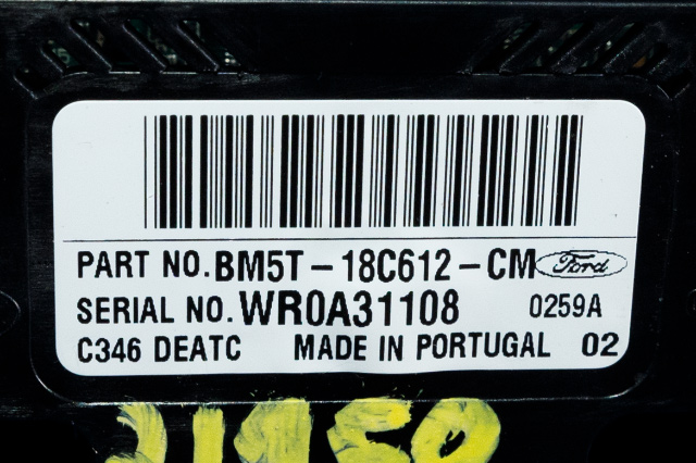 Varmeapparat betjening til Ford Focus 2011-2014 (Type III, Fase 1) (FORD|BM5T-18C612-CM|)