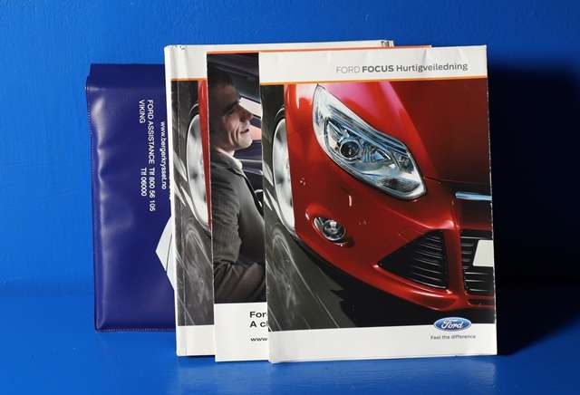 Instruksjonsbok til Ford Focus, 2011-2014 (Type III, Fase 1)  