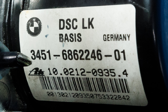 ABS sentral til BMW 1-Serie 2011-2015 (Fase 1) (F20/F21) (F20/F21) (BMW|34.51-6 862 246|6 862 247|)