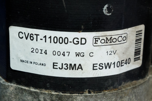 Starter til Ford Focus 2011-2014 (Type III, Fase 1)  (VALEO|ESW10E40|CV6T-11000-GD|)