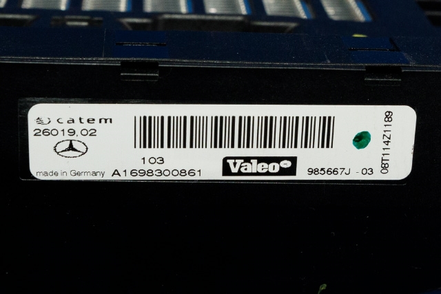 Varmeapparat register til Mercedes GL 2006-2012 (X164) (X164) (MERCEDES|A 169 830 08 61|)