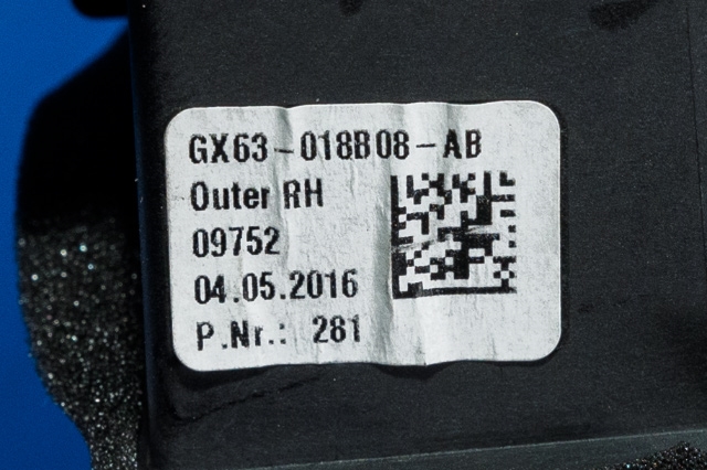 Dashbord friskluftdyse høyre til Jaguar XF 2015-->> (X260) (X260) (JAGUAR|GX63-018B08-AB|)