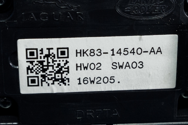 Bryter ruteheis førerdørspanel til Jaguar XF 2015-->> (X260) (X260) (JAGUAR|HK83-14540-AA|)