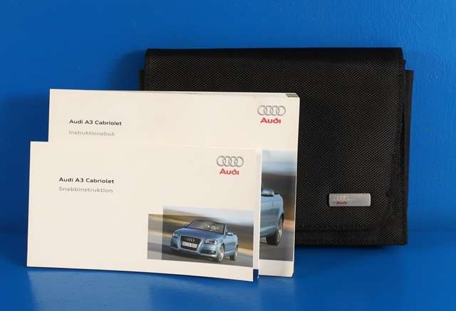 Instruksjonsbok til Audi A3, 2009-2012 (Type II, Fase 2)  