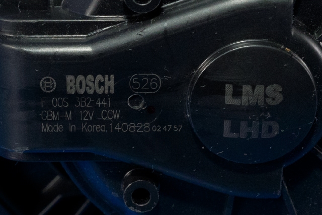 Varmeapparat motor til Tesla Model S 2013-2016 (Fase 1) (BOSCH|F 00S 3B2 441|)