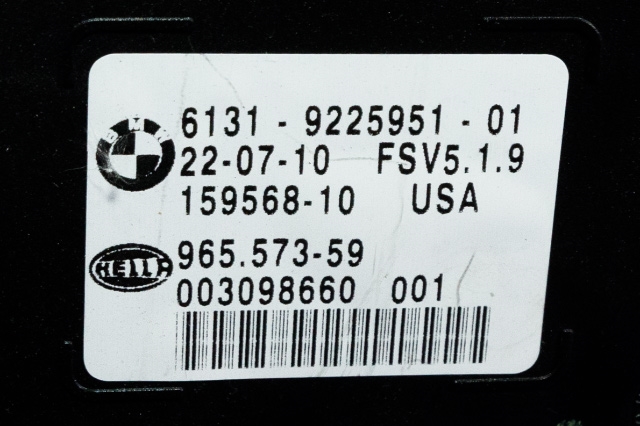 Taklyspanel til BMW X6 2008-2014 (E71/E72) (E71/E72) (BMW|9 225 951|)