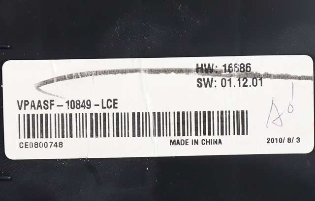 Instrumentpanel til Nissan Qashqai 2010-2014 (Type I, Fase 2)  (NISSAN|24810-BR30A|)