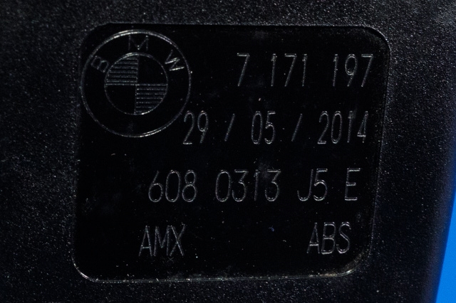 Sikkerhetsbeltelås baksete til BMW X6 2008-2014 (E71/E72) (E71/E72) (BMW|7 171 197|)