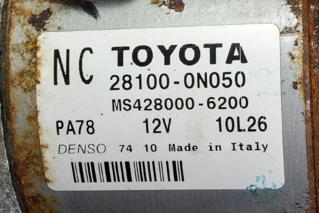 Starter diesel til Toyota Corolla 2007-2013 (DENSO|428000-6200|28100-0N050|)