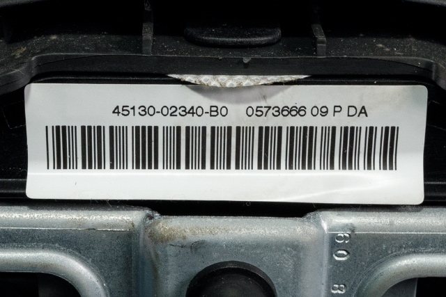 Airbag rattpute til Toyota Corolla 2007-2013  (TOYOTA|45130-02340-B0|)