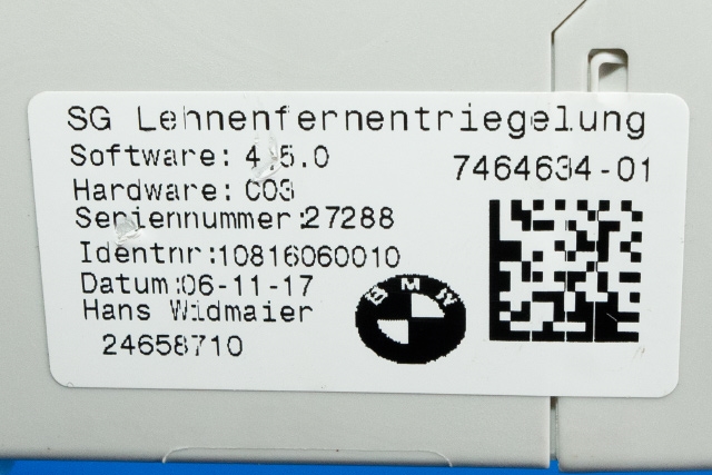 Styreenhet diverse til BMW X1 2015-2022 (F48) (F48) (BMW|7 464 634|)