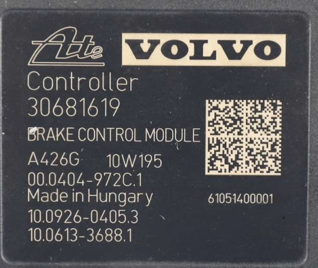 ABS sentral til Volvo V70 2007-2013 (Type III, Fase 1)  (VOLVO|P30681619|)