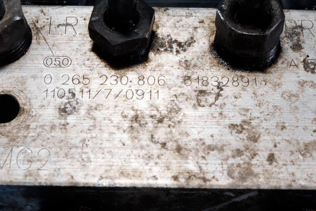 ABS sentral til Citroën Jumper 2007-2013 (Type III, Fase 1) (BOSCH|0 265 230 806|51832891|)