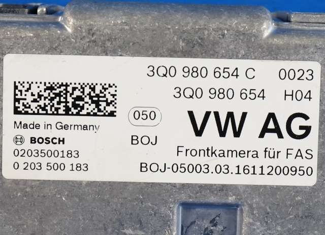 Kamera til VW Passat 2015-2019 (Fase 1) (B8) (B8) (VAG|3Q0 980 654 C|)