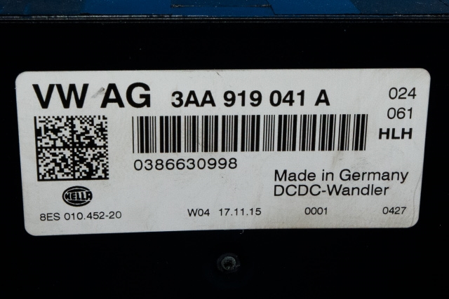 Styreenhet diverse til VW Tiguan 2011-2016 (Type I, Fase 2) (VAG|3AA 919 041 A|)
