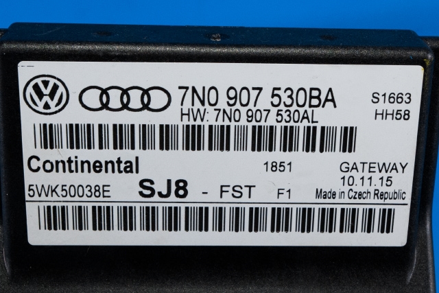 Styreenhet diverse til VW Tiguan 2011-2016 (Type I, Fase 2)  (VAG|7N0 907 530 BA|)