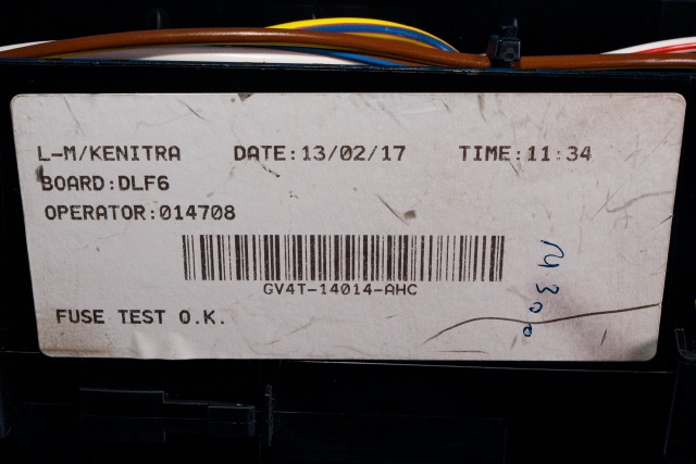 Sikringsboks til Ford Kuga 2013-2019  (FORD|GV4T-14014-AHC|)
