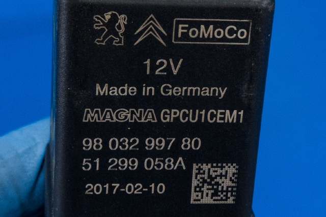 Rele gløde til Ford Kuga 2013-2019  (CITROEN|98 032997 80|)