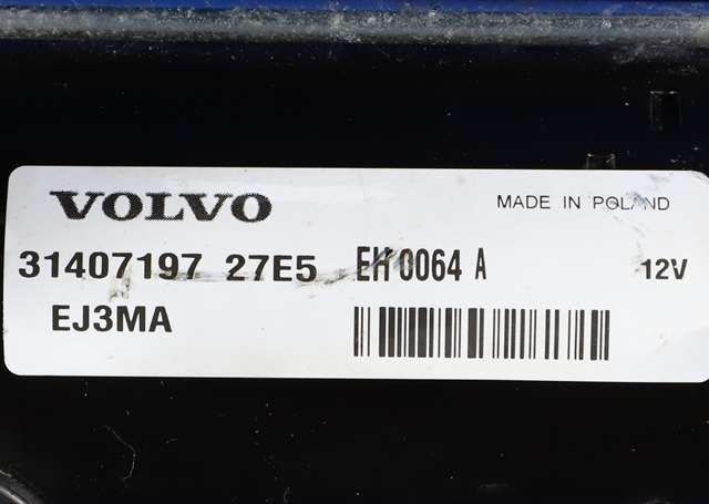 Starter til Volvo V70 2014-2016 (Type III, Fase 2) (VOLVO|31407197|)