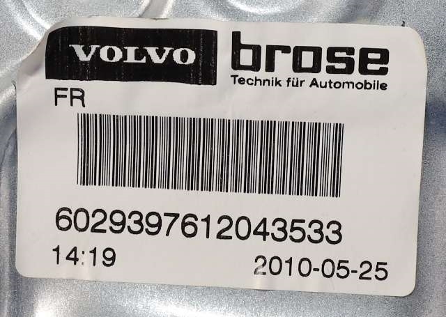 Ruteheis høyre foran til Volvo V70 2007-2013 (Type III, Fase 1)  