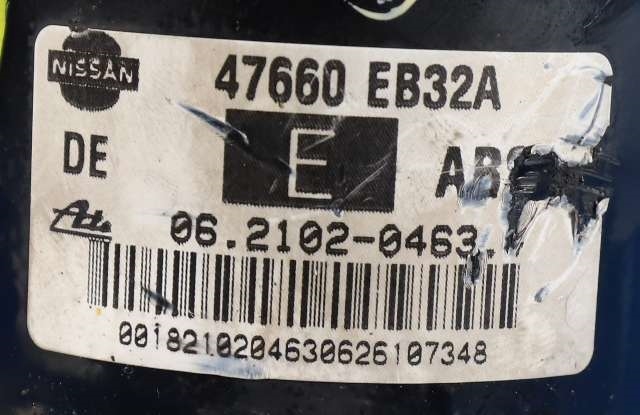 ABS sentral til Nissan Navara 2005-2010 (Fase 1) (D40) (D40) (NISSAN|47660-EB32A|)