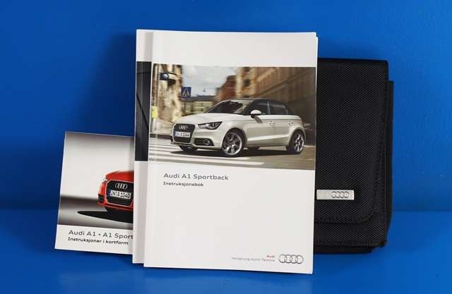 Instruksjonsbok til Audi A1, 2010-2014 (Type I, Fase 1)