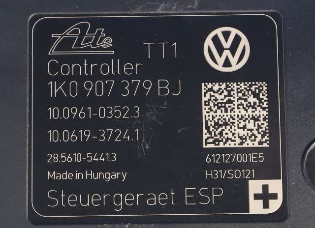 ABS sentral til VW Golf VI 2008-2012 (VAG|1K0 614 517 DE|1K0 907 379 BJ|)