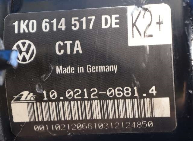 ABS sentral til VW Golf VI 2008-2012 (VAG|1K0 614 517 DE|1K0 907 379 BJ|)